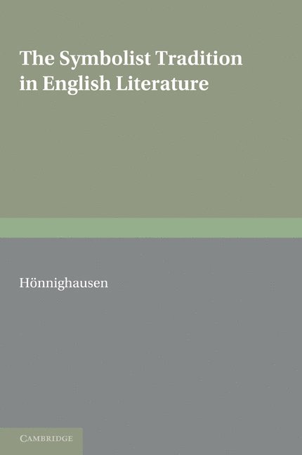 Symbolist Tradition in English Literature 1