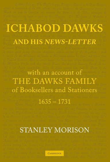 bokomslag Ichabod Dawks and his Newsletter