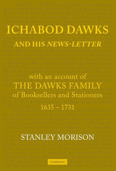 Ichabod Dawks and his Newsletter 1