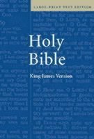 bokomslag KJV Large Print Text Bible, KJ650:T