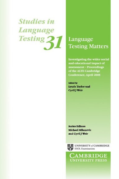 bokomslag Language Testing Matters