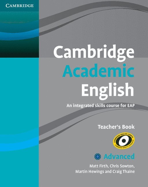 Cambridge Academic English C1 Advanced Teacher's Book 1