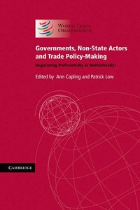 bokomslag Governments, Non-State Actors and Trade Policy-Making