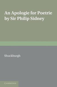 bokomslag An Apologie for Poetrie by Sir Philip Sidney