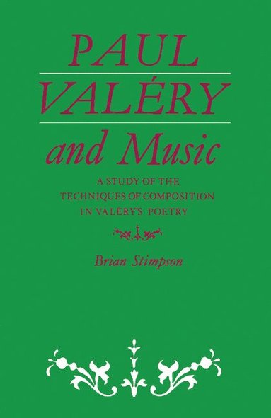 bokomslag Paul Valry and Music