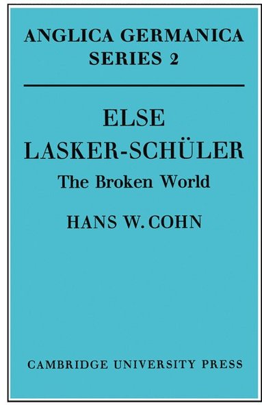 bokomslag Else Lasker-Schler