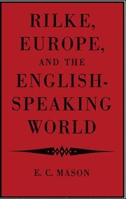 bokomslag Rilke, Europe, and the English-Speaking World