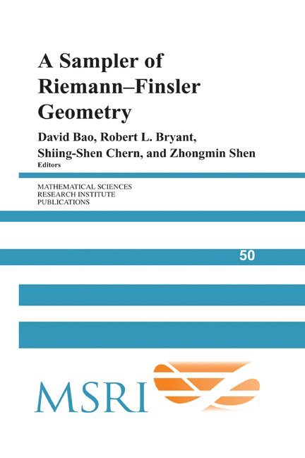 A Sampler of Riemann-Finsler Geometry 1