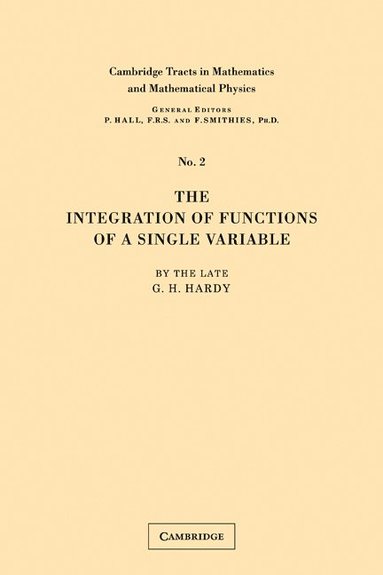 bokomslag Integration of Functions