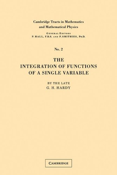 bokomslag Integration of Functions