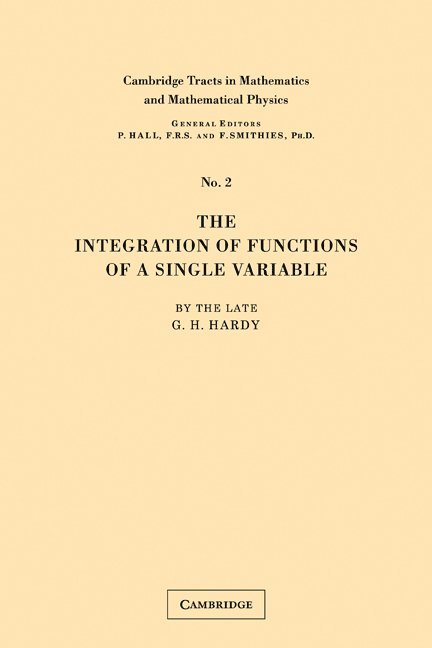 Integration of Functions 1