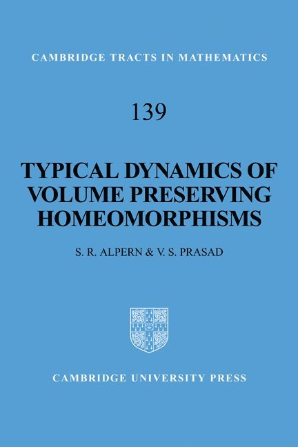 Typical Dynamics of Volume Preserving Homeomorphisms 1