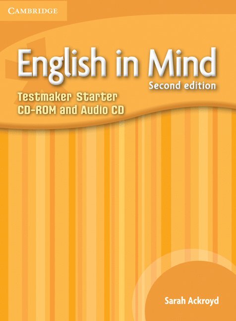 English in Mind Starter Level Testmaker CD-ROM and Audio CD 1