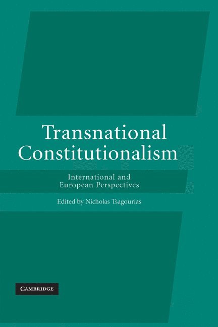 Transnational Constitutionalism 1