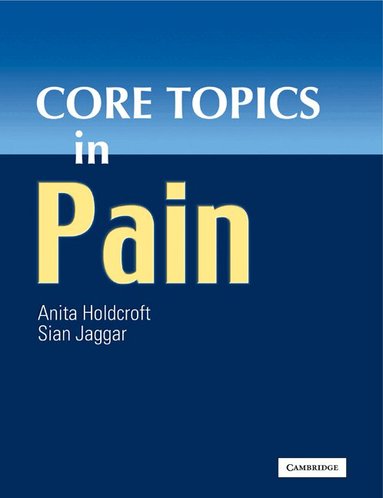 Anita Holdcroft, Sian Jaggar - Core Topics in Pain, Häftad