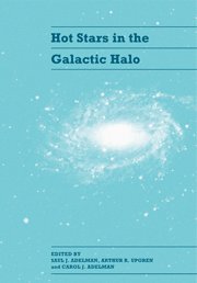 Hot Stars in the Galactic Halo 1