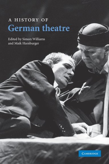 bokomslag A History of German Theatre