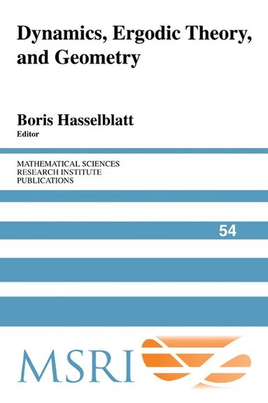 Boris Hasselblatt - Dynamics, Ergodic Theory and Geometry, Häftad