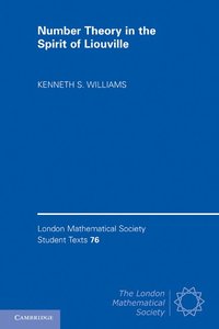 bokomslag Number Theory in the Spirit of Liouville