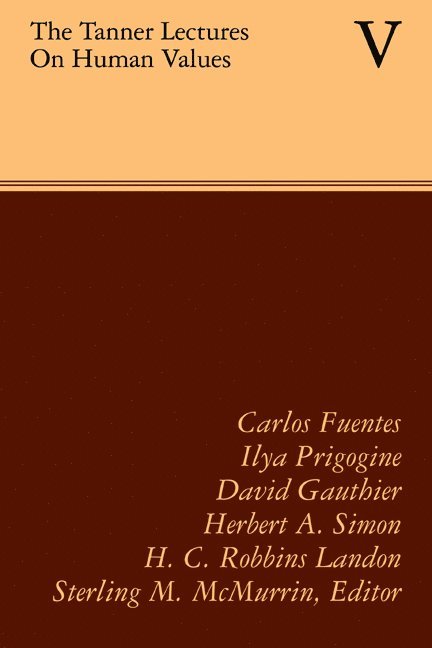 The Tanner Lectures on Human Values