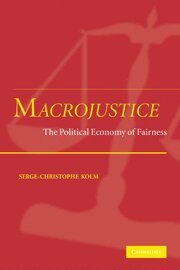 Serge-Christophe Kolm - Macrojustice, Häftad