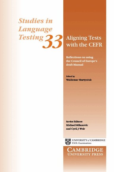 Waldemar Martyniuk - Aligning Tests with the CEFR, Häftad