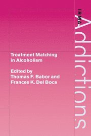 Treatment Matching in Alcoholism 1