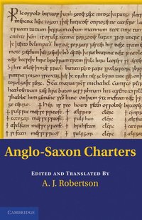 bokomslag Anglo-Saxon Charters