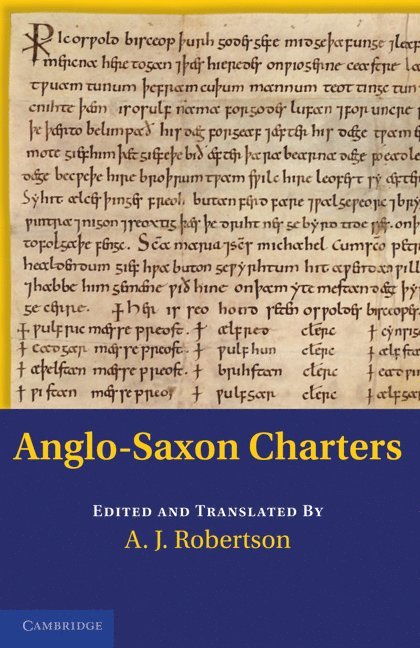 Anglo-Saxon Charters 1