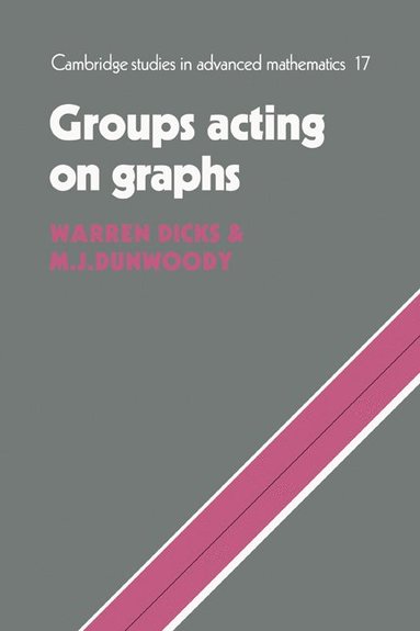bokomslag Groups Acting on Graphs