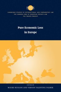 bokomslag Pure Economic Loss in Europe