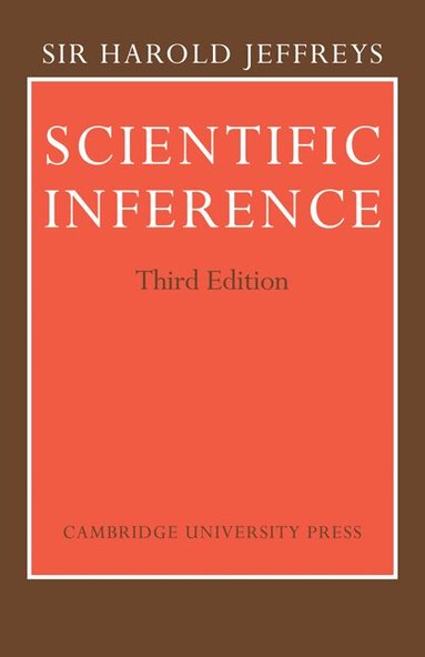 Harold Jeffreys - Scientific Inference, Häftad