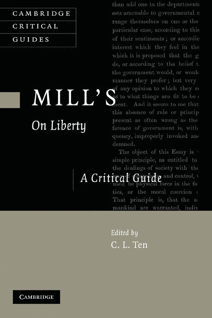 C. L. Ten, C. L. (National University of Singapore) Ten - Mill's On Liberty, Häftad