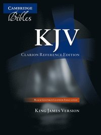 bokomslag KJV Clarion Reference Bible, Black Edge-lined Goatskin Leather, KJ486:XE Black Goatskin Leather