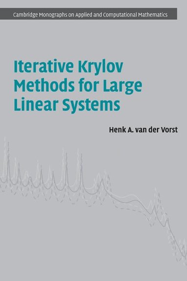 Henk A. van der Vorst - Iterative Krylov Methods for Large Linear Systems, Häftad