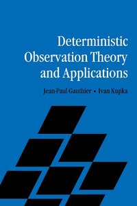 bokomslag Deterministic Observation Theory and Applications