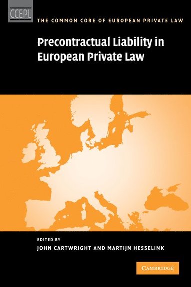 bokomslag Precontractual Liability in European Private Law