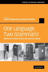 bokomslag One Language, Two Grammars?