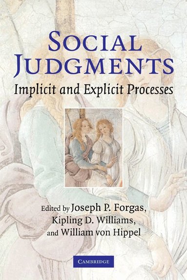 Joseph P. Forgas, Kipling D. Williams, William Von Hippel - Social Judgments, Häftad