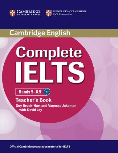 Guy Brook-Hart, Vanessa Jakeman - Complete IELTS Bands 5-6.5 Teacher's Book, Häftad