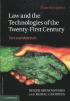 bokomslag Law and the Technologies of the Twenty-First Century