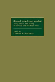 Lenore Manderson - Shared Wealth and Symbol, Häftad