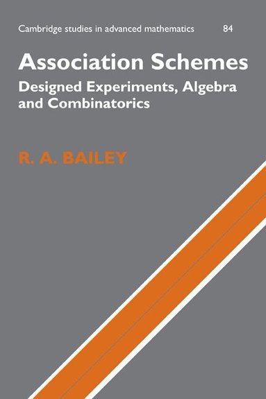R. A. Bailey - Association Schemes, Häftad