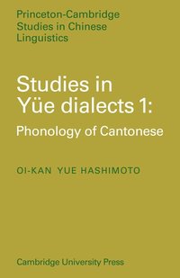 bokomslag Studies in Yue Dialects 1