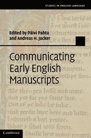 bokomslag Communicating Early English Manuscripts