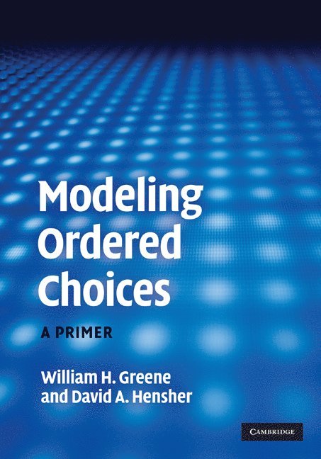 Modeling Ordered Choices 1