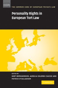 bokomslag Personality Rights in European Tort Law