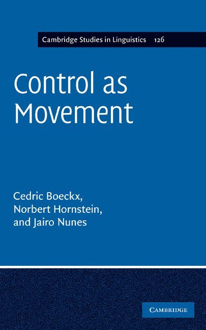 Control as Movement 1