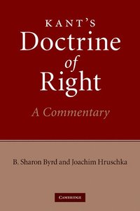 bokomslag Kant's Doctrine of Right