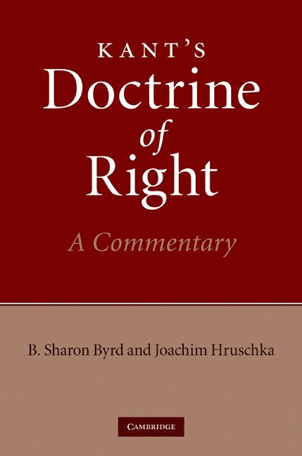 Kant's Doctrine of Right 1